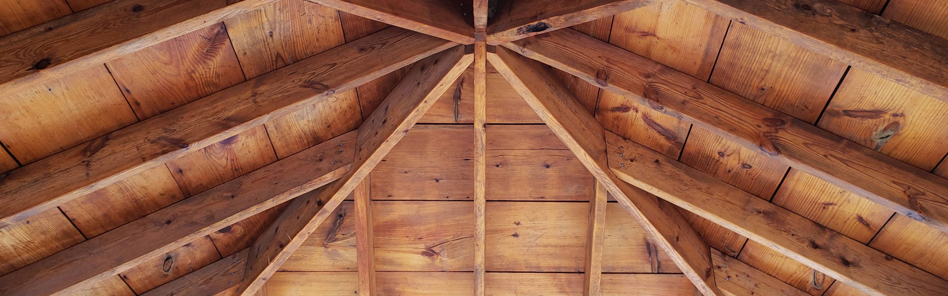Wood ceiling